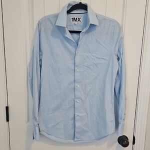 Express Light Blue Men's Dress Shirt